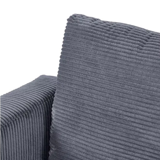 Grey Linen Sofa