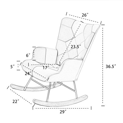 Accent Rocking Chair