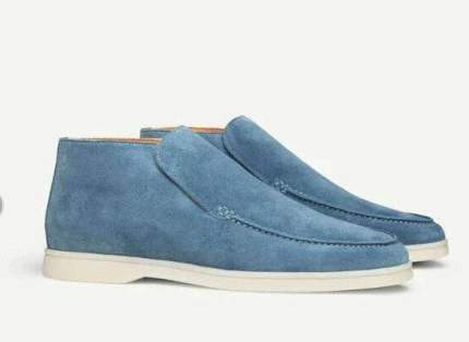 Old Money Suede Loafers for Casual Wear (One Pair)