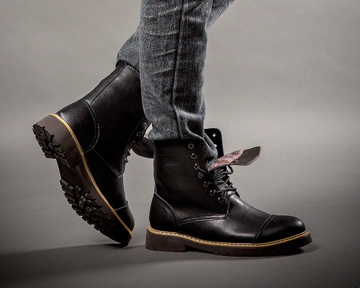 Men's Genuine Leather Martin Boot