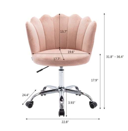 Velvet Home Office Chair