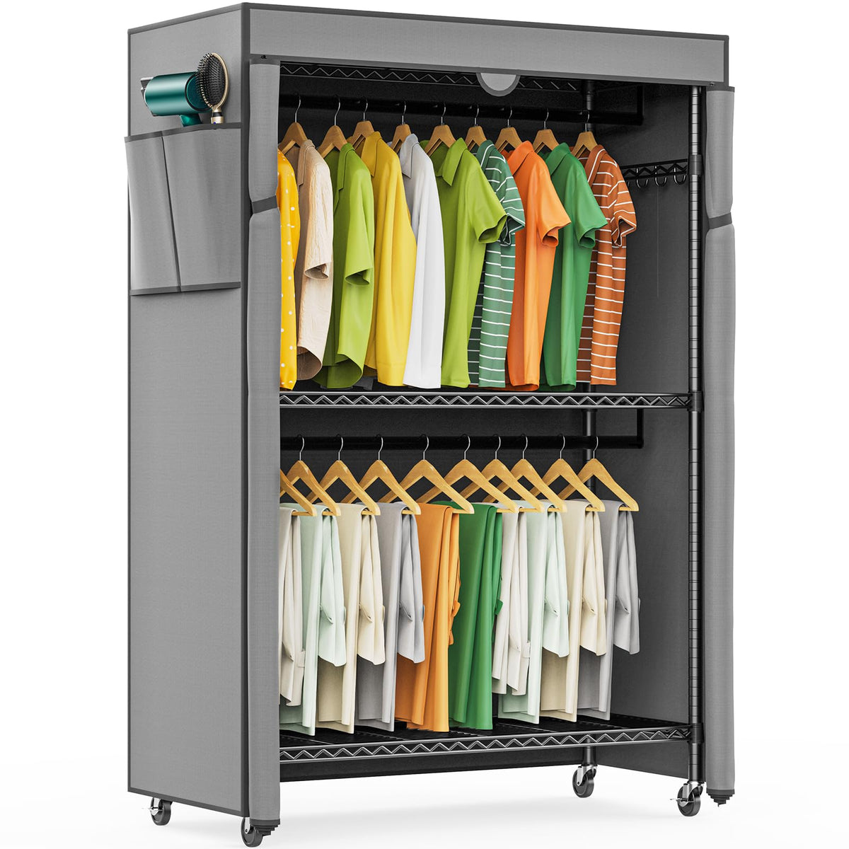 LEHOM G1C Heavy Duty Clothes Rack