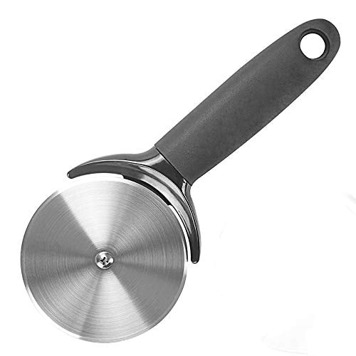Premium Pizza Cutter Stainless Steel Sharp Pizza Cutter Wheel Food Slicer with Comfortable Handle Perfect Kitchen Gadgets Dishwasher Safe