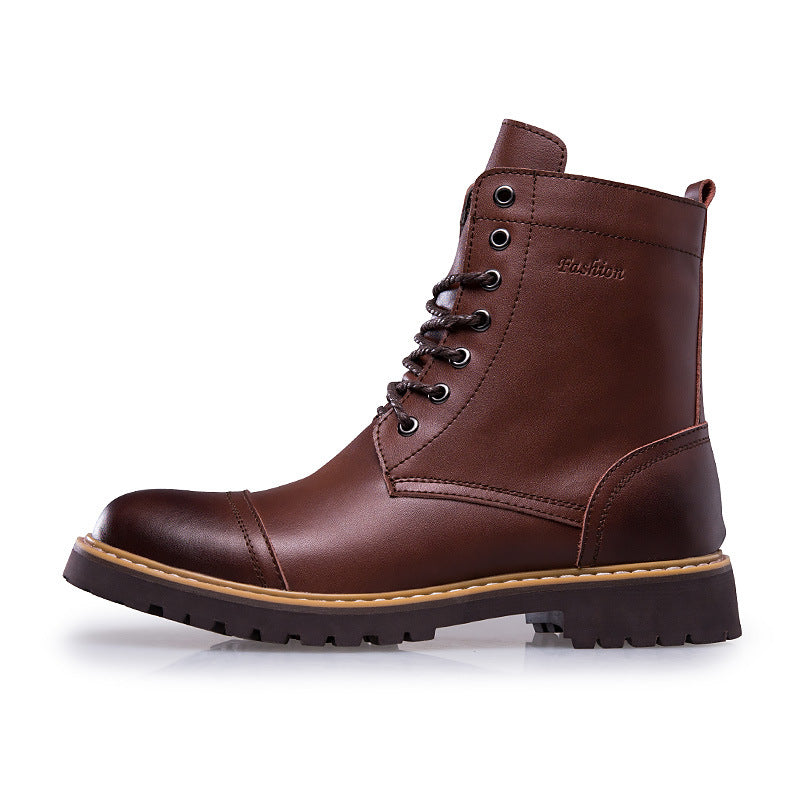 Men's Genuine Leather Martin Boot